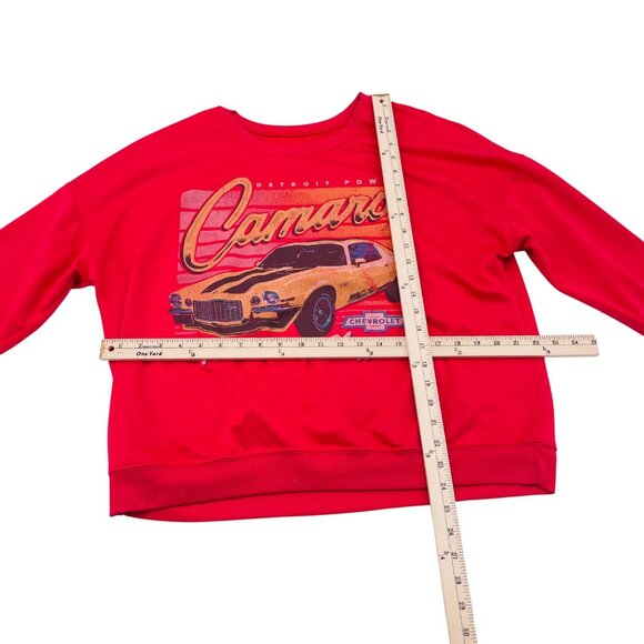 Chevrolet Camaro Sweatshirt XL Pink With Graphic Print By Hybrid Apparel‎ - Picture 4 of 4